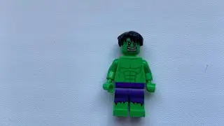Лего мини ХАЛК. Lego Hulk