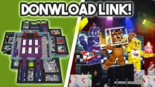 I Built the Entire FNAF 1 Map in Minecraft (Start to Finish)
