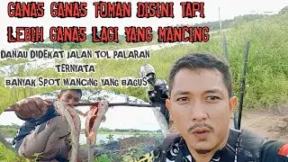 mancing disamping jalan tol Palaran ternyata banyak spot bagus disini