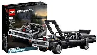 Обзор lego technic Dodge Charger Доминика Торетто 42111