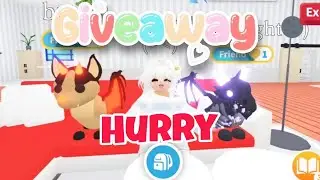 🔥*HURRY  24hrs Left *Adopt Me GIVEAWAY FREE Bat Dragon and Shadow Dragon✨