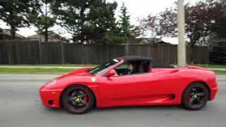 Driving a Ferrari for a day