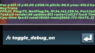 New Command Chat in Blockman Go (can know your ip address)