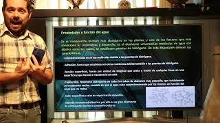 Relaciones hídricas parte I, propiedades de físico-químicas del agua