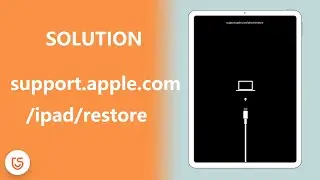 Solution to the error support.apple.com/ipad/restore iPad