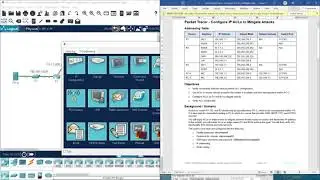 (CCNP ENCOR v8) 26.2.3 Packet Tracer - Configure IP ACLs to Mitigate Attacks