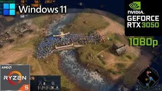 Age of Empires 4 I RTX 3050 4GB I Windows 11 ( High-Maximum Settings )