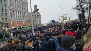 МОСКВА ПОЕТ ХОРОМ ПЕСНЮ ЦОЯ ПЕРЕМЕН !!!