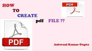 How To make PDF file in Hindi??
