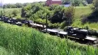 ☠ Хотят ли русские войны, мы видим хорошо по путях следования составов РЖД России в сторону Украины.