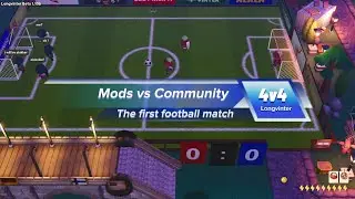 The First Football match of Longvinter | Mods vs Community
