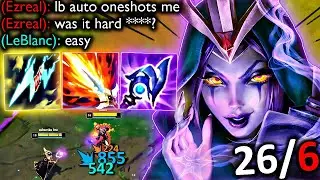 LEBLANC IS THE STRONGEST CHAMPION IN THIS SEASON (STATIKK ONESHOTS)