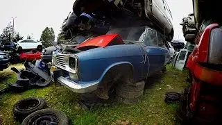 Visite d'une casse automobile