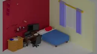 Animation Nodes (Blender) - Isometric Room
