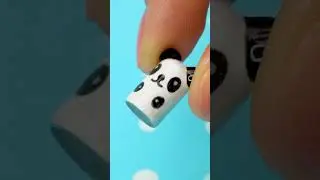 Have You Ever Tried Making Mini Mascara For Barbie 😍👁️❤️ | MINIATURE IDEAS FOR DOLLHOUSE | #Shorts