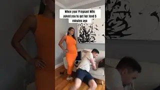 The way he JUMPED!😂 #pregnant #pregnancy #couples