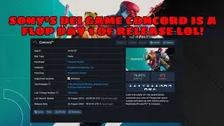 SONY'S DEI GAME (CON)WOKECORD FLOPS DAY 1 OF RELEASE  LOL!