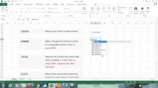 Excel 2013 Tutorial#94 Distribution & Tests of Probability in Excel