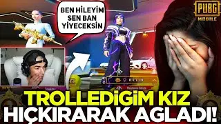 HİLEYİM BAN YİYECEKSİN DEDİM, HIÇKIRA HIÇKIRA AĞLADI (DUYGUSAL VİDEO)😔/ Pubg Mobile Troll