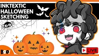 Halloween sketching, anime inktextric theme alien girl sketches #HowToDraw #Drawing #halloween