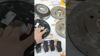 Комплект передних и задних тормозов  на автомобили ВАЗ
