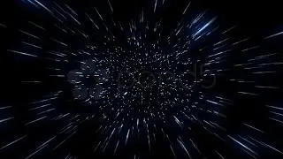 Flying Through Hyperspace (25Fps). Stock Footage