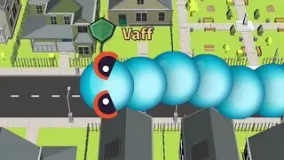🐍Boas.io - Snake vs City - GIANT Snake EAT the WHOLE CITY! Boas io Snake attack - Vaff Gameplay #536