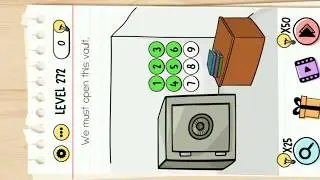 Brain Test Level 272 || We Must Open This Vault.
