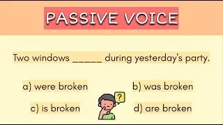 Passive Voice Test in English | Check Your English Grammar