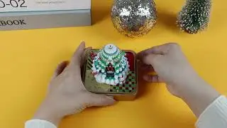 2025 CHRISTMAS TREE CALENDAR#Papercraft #3DMemoPad