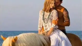 Elcin Sangu ❣️ Baris Arduc sesion de fotos romantica