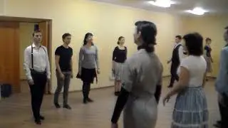 Кадриль Королевской конной гвардии. 4 фигура.