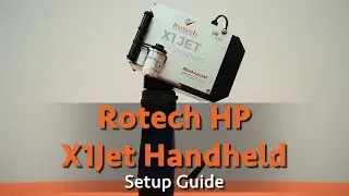Rotech HP X1Jet Handheld Setup Guide | Rotech Machines Ltd