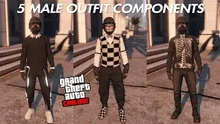 GTA V ONLINE 5 MALE OUTFIT COMPONENTS