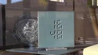 Next Gen Morphing Digital Clock Sculpture By Etch