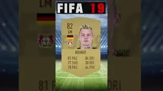 Julian Brandt FIFA Evolution🇩🇪🔥