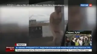 Любовница выгнала голого возлюбленного на мороз