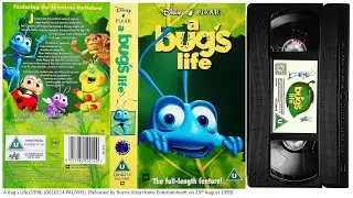 A Bug's Life (1998) . 23rd August 1999 - UK VHS