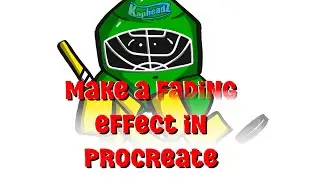 How to create a fading effect in Procreate using the Mask tool