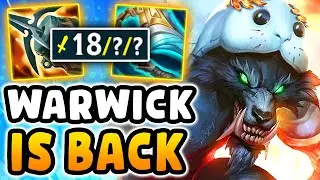 THIS WARWICK JUNGLE BUILD MAKES HIM GOD TIER (ridiculous damage)