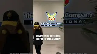 Visiting Pokémon’s Office in London! I made a blindfolded sandwich 🥪😅