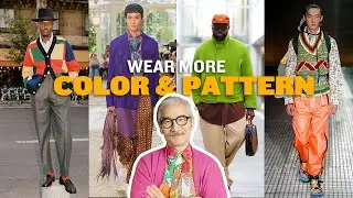 Break the Rules: Wear More Color & Pattern