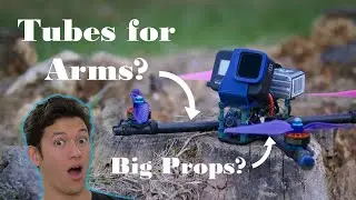 The Best Freestyle Drone and Why It's a Failure - The Tubular Quad V6