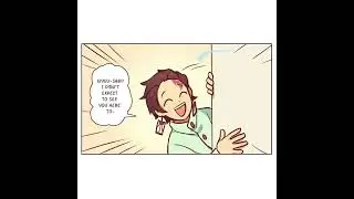 Tanjiro Caught Shinobu Smelling Like Giyu 😳 Funny Demon Slayer COMIC DUB Comic Dubs 