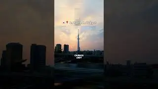 La Torre Eiffel de JAPÓN 🇯🇵 #japon #shorts #short