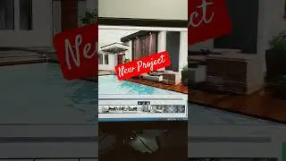 Small Modern Villa design 3 Bed Rooms House #arabic #love #architecture #lumionwalkthrough