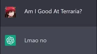 Terraria, but AI controls me...