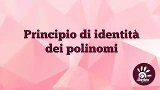 Principio di identità dei polinomi