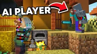 Minecraft Survivalist vs AI Hunter