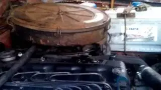 SD33T Первый запуск после свапа мотора